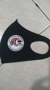 Konveksi masker scuba Asosiasi Pengusaha Truk Indonesia