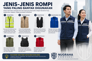 Jenis-Jenis Rompi yang Paling Banyak Digunakan