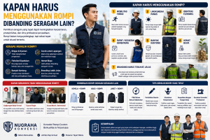 Kapan Harus Menggunakan Rompi Dibanding Seragam Lain