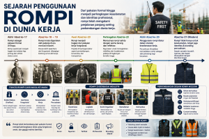 Sejarah Penggunaan Rompi di Dunia Kerja