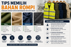 Tips Memilih Bahan Rompi
