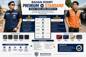 Bahan Rompi Premium vs Standard Mana yang Lebih Worth It