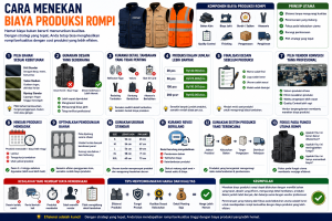 Cara Menekan Biaya Produksi Rompi