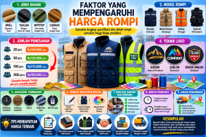 Faktor yang Mempengaruhi Harga Rompi