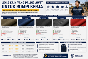 Jenis Kain yang Paling Awet untuk Rompi Kerja