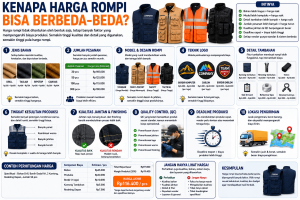 Kenapa Harga Rompi Bisa Berbeda-beda