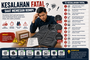 Kesalahan Fatal Saat Memesan Rompi