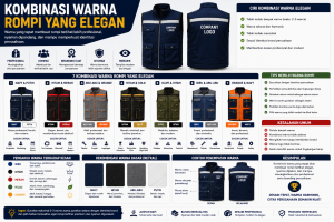 Kombinasi Warna Rompi yang Elegan