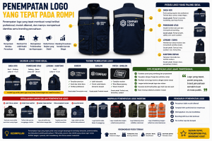 Penempatan Logo yang Tepat pada Rompi