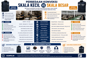 Perbedaan Konveksi Skala Kecil vs Besar