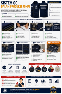 Sistem QC dalam Produksi Rompi