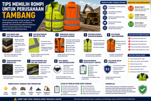 Tips Memilih Rompi untuk Perusahaan Tambang