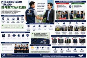 Pengaruh Seragam terhadap Kepercayaan Klien