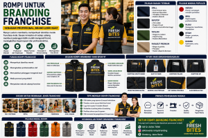 Rompi untuk Branding Franchise
