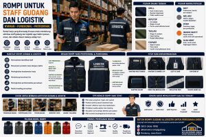 Rompi untuk Staff Gudang dan Logistik